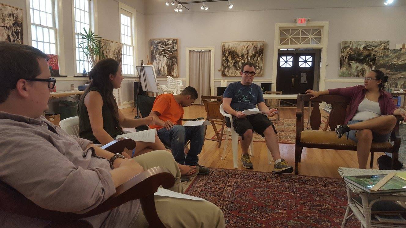 Zanesville Artist Residency 2016 Forum on contemporary art's inflluences at Seilers' Studio and Gallery