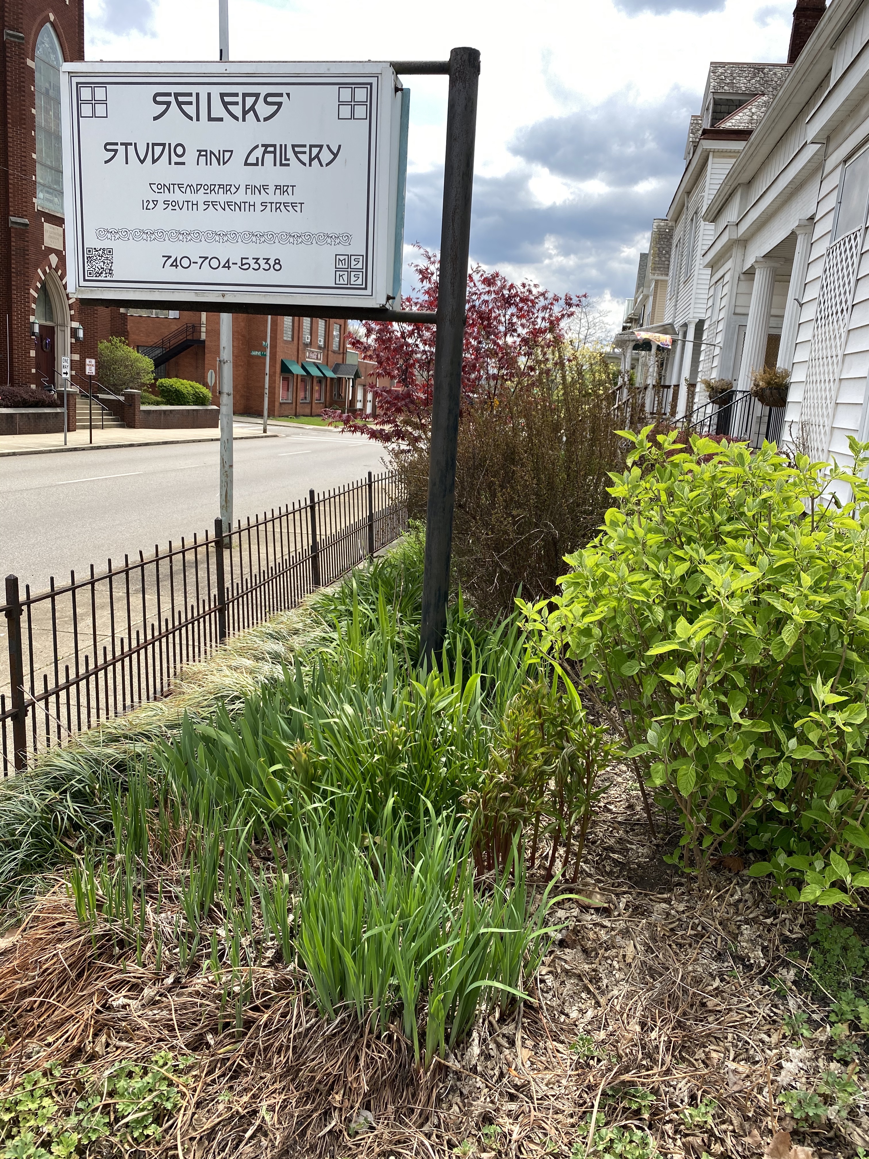 Seiler's Studio and Gallery exterior sign